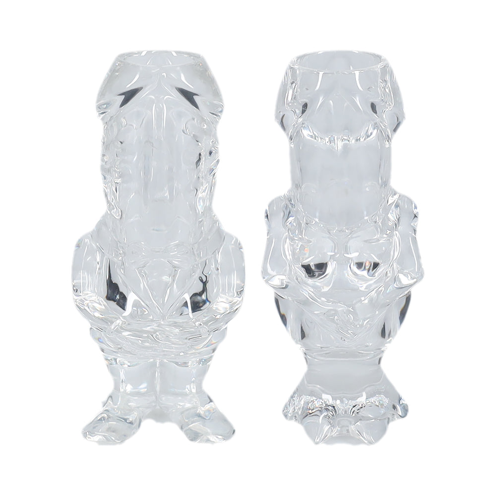 Shots - The Dickheads Couples Tall Shot Glass Clear - Novelties & Games - Glass