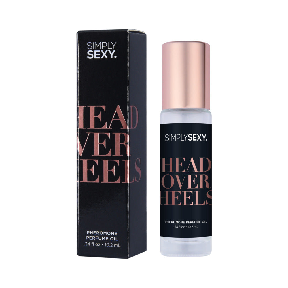 Classic Brands - Simply Sexy Pheromone Perfume Oil Roll-On Head Over Heels 0.34 oz. - Supplements & Enhancers - Liquid