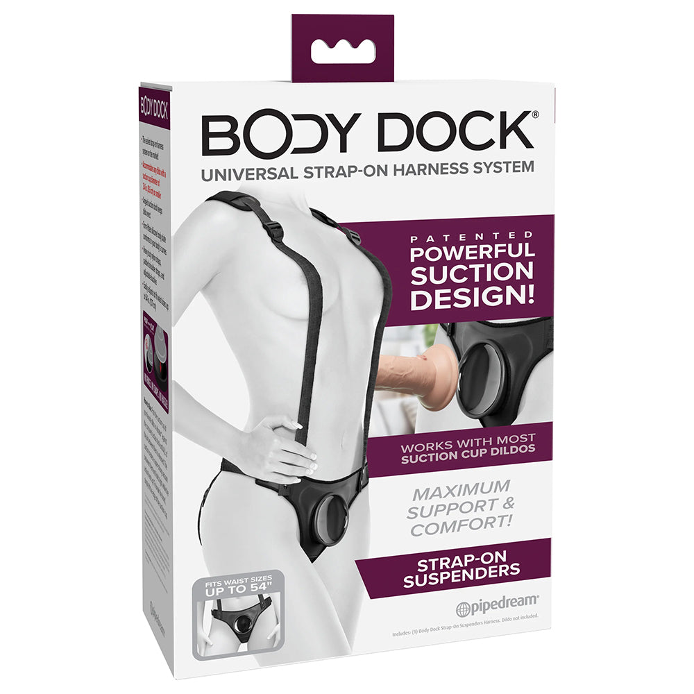 Pipedream - Body Dock Strap-On Suspenders Harness - Harnesses & Strap-Ons - ABS