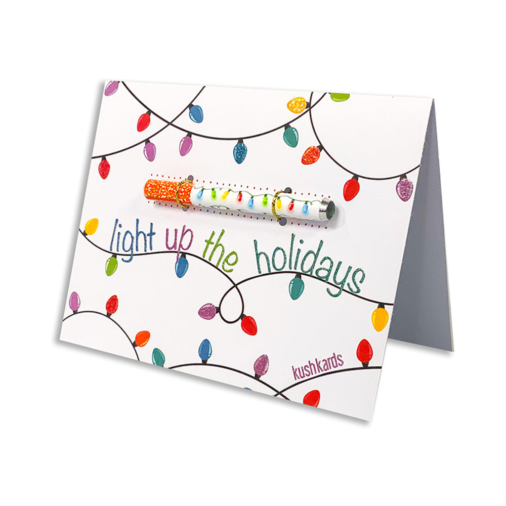 KushKards - Light Up the Holidays One Hitter Kard - General - Paper
