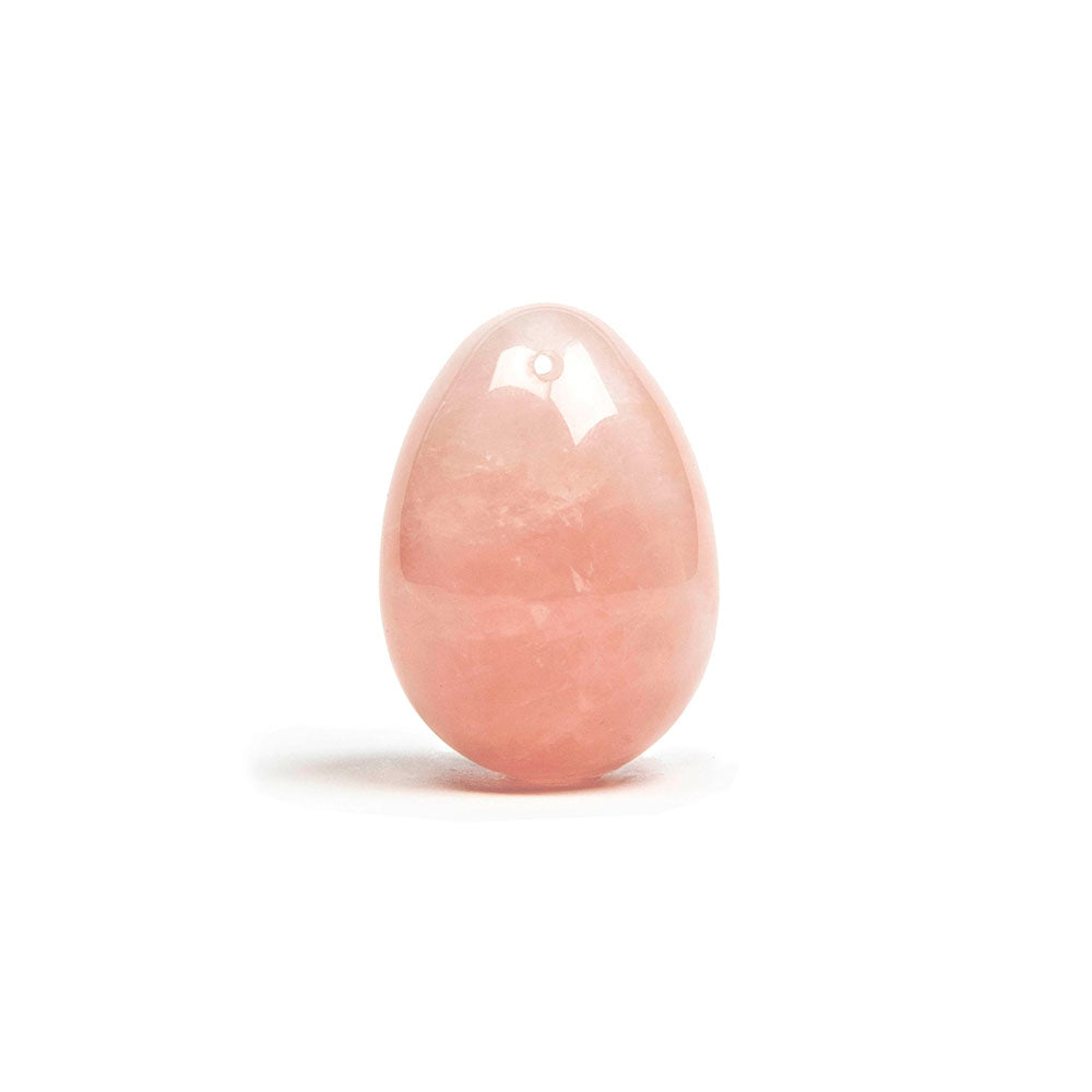 Chakrubs - Chakrubs Heart Yoni Egg Rose Quartz (drilled) - Sexual Wellness
