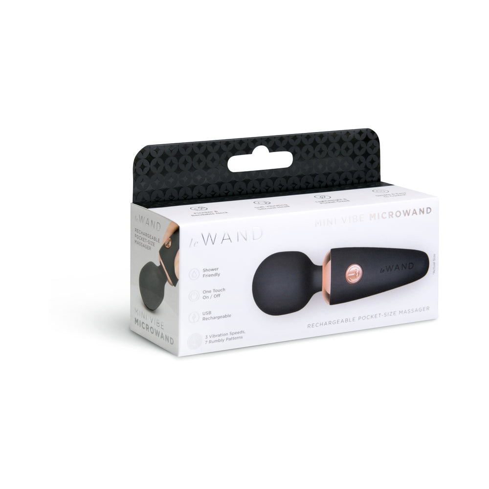 Le Wand - Le Wand Mini Micro Wand Black - Vibrators