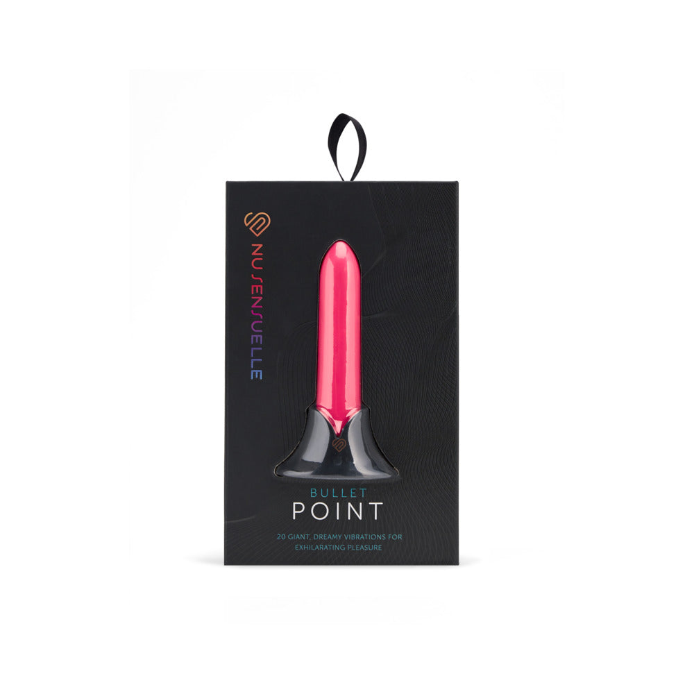 Nu Sensuelle - Nu Sensuelle Point Bullet Pink - Vibrators - Silicone