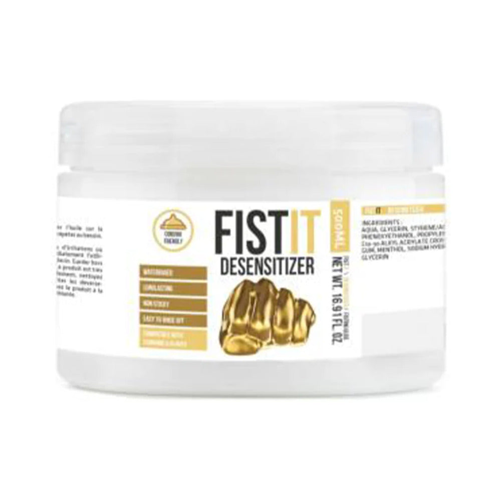 Shots - Fist It Desensitizer Water-Based Numbing Lubricant 500ml / 17 oz. - Supplements & Enhancers - Gel