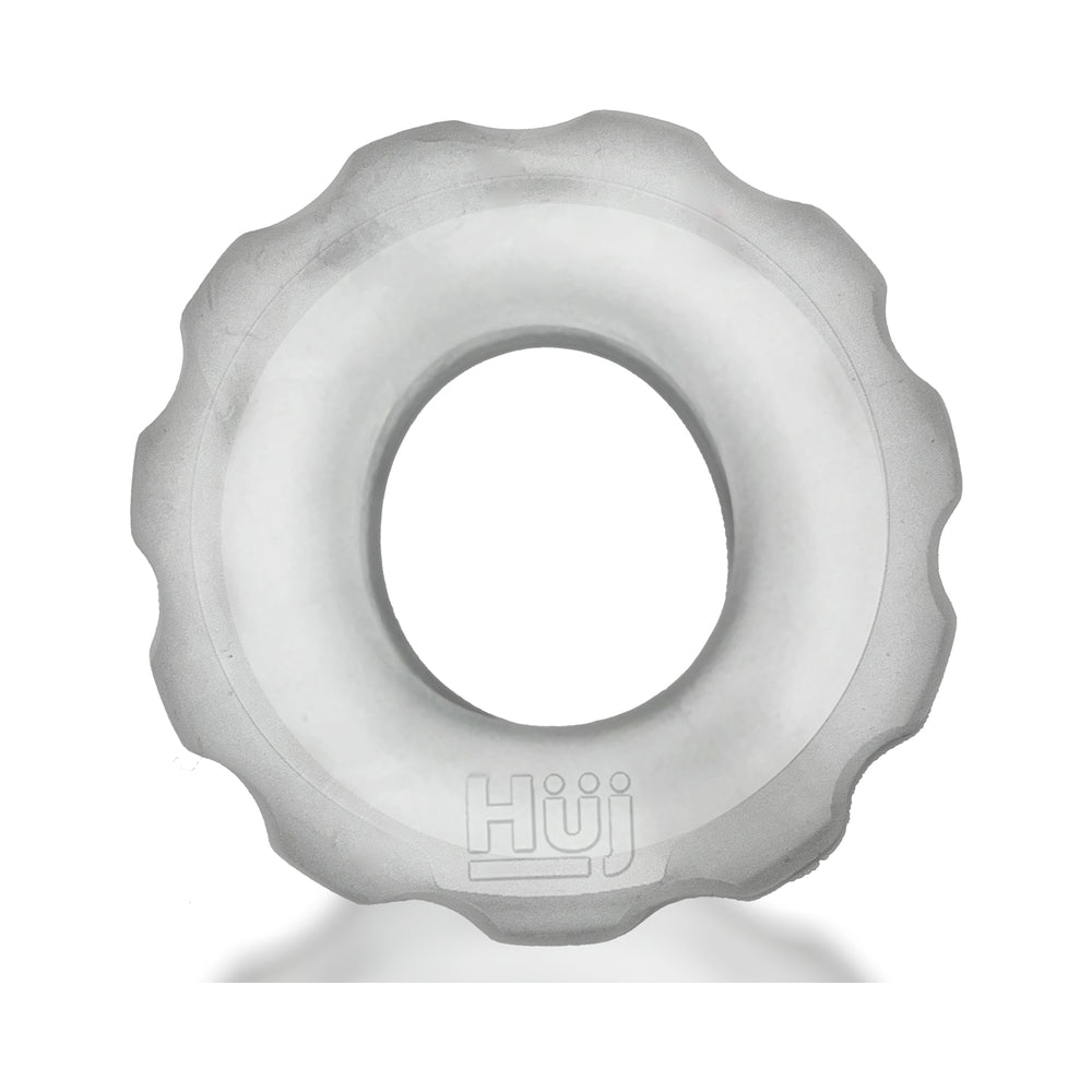 Oxballs - Hunkyjunk SuperHuj 3-Pack Cockrings Clear Ice - Cockrings - TPE/TPR/Elastomers