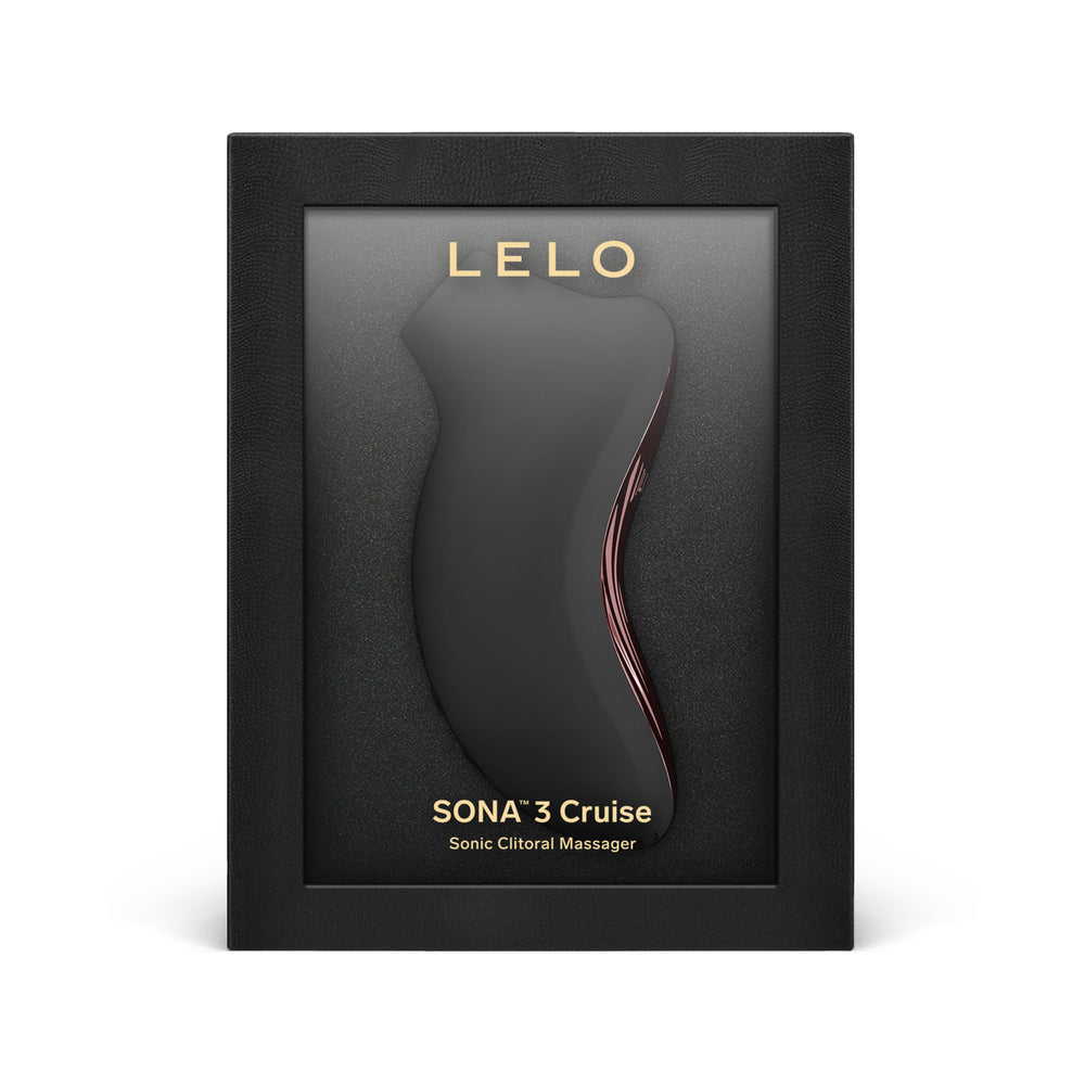 LELO - LELO SONA 3 Cruise Clitoral Stimulator Black - Vibrators - Silicone