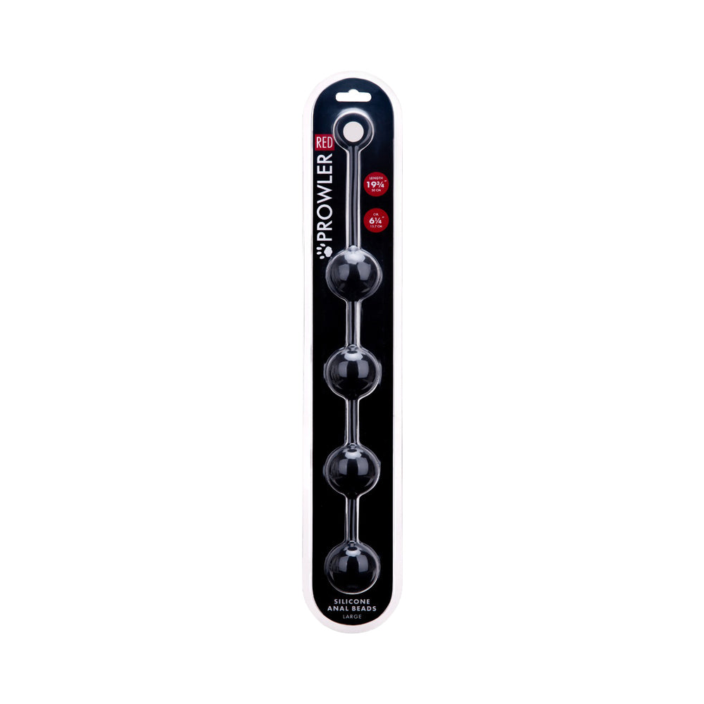 Prowler RED - Prowler RED Large Silicone Anal Beads - Anal Toys & Stimulators