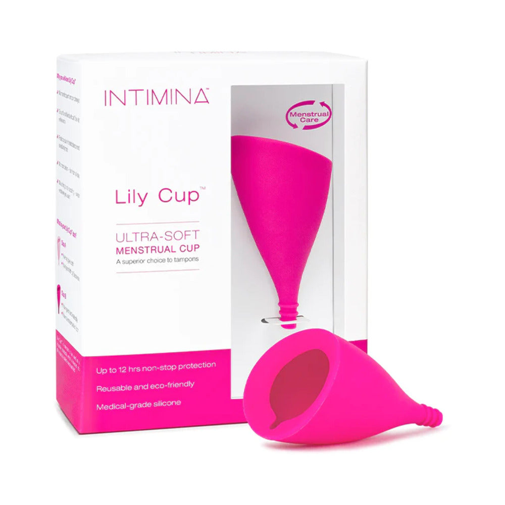 LELO - INTIMINA Lily Cup Ultra-Soft Menstrual Cup Size B - Sexual Wellness - Silicone
