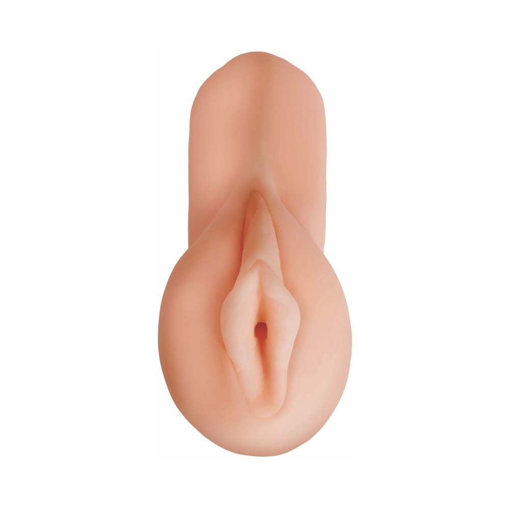 PDX Brands - PDX Sorority Snatch Vaginal Stroker Beige - Masturbation Aids for Males - TPE/TPR/Elastomers