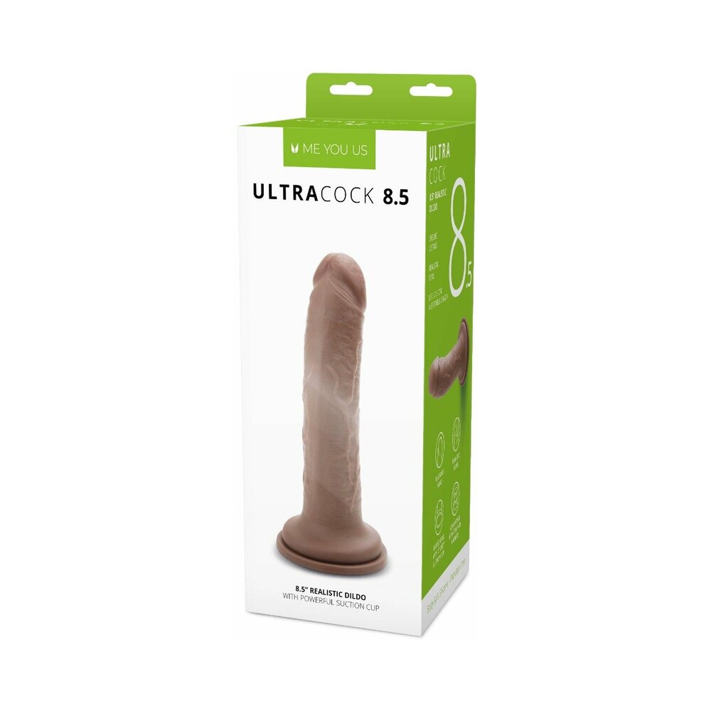 Me You Us - Me You Us Ultra Cock 8.5 in. Realistic Dildo Caramel - Dildos - PVC