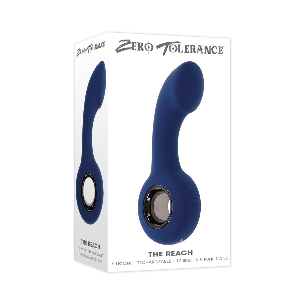 Zero Tolerance - Zero Tolerance The Reach Blue - Anal Toys & Stimulators - Silicone