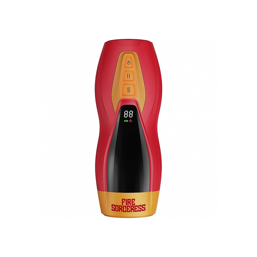 Shots - Masturs Solara Fire Sorceress Multi Function Masturbator - Masturbation Aids for Males