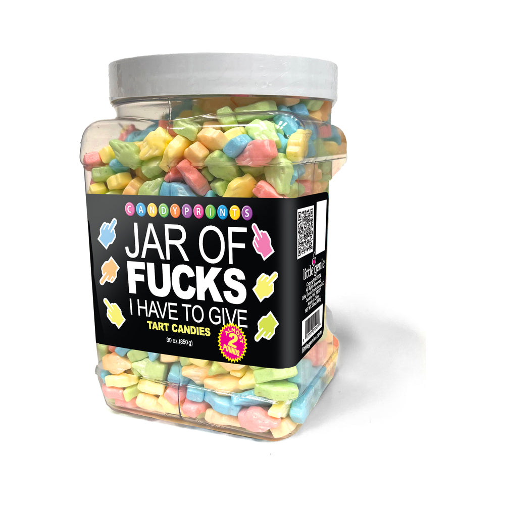 Little Genie - Jar of Fucks I Have To Give 2 lbs. - Novelties & Games