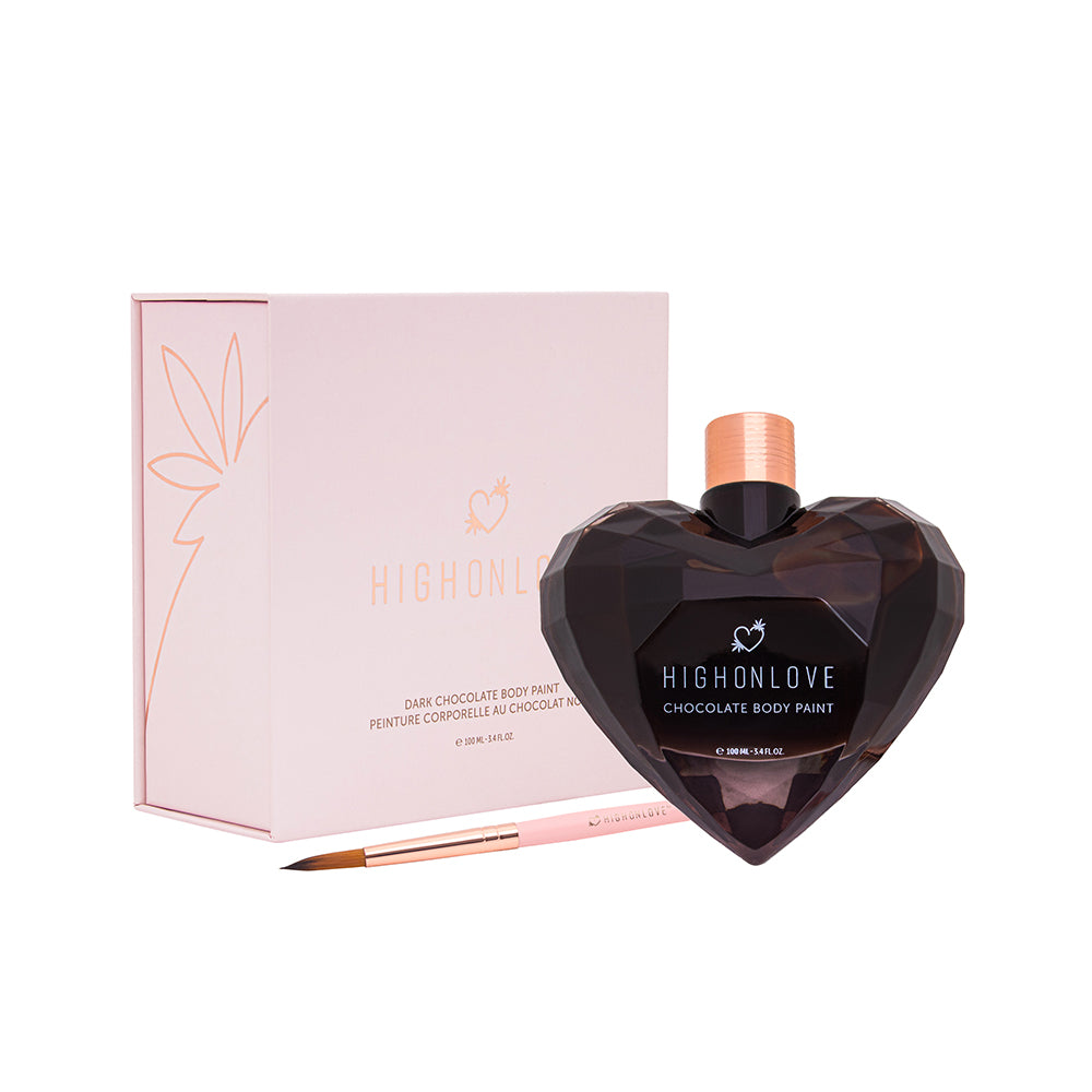 HighOnLove - HighOnLove Dark Chocolate Body Paint - Couples - Liquid