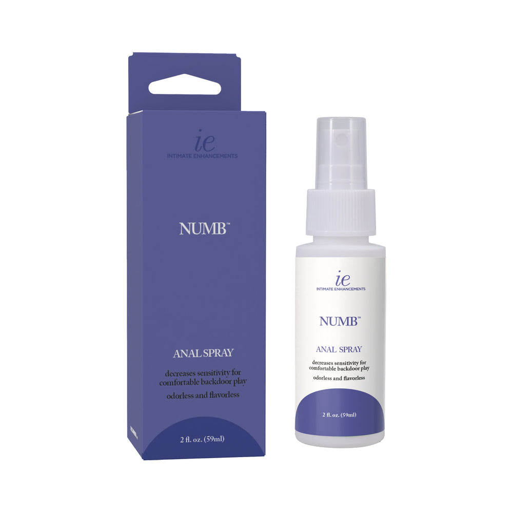 Doc Johnson - Intimate Enhancements Numb Anal Numbing Spray 2 oz. - Supplements & Enhancers