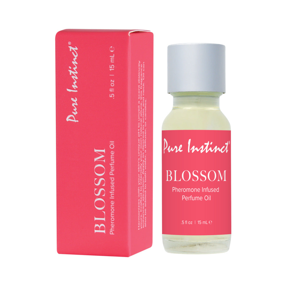 Classic Brands - Pure Instinct Pheromone Perfume Oil Blossom Dropper 0.5 oz. - Supplements & Enhancers - Liquid