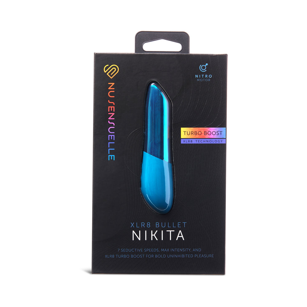 Nu Sensuelle - Nu Sensuelle Nikita Bullet with Nitro Motor Deep Turquoise - Vibrators
