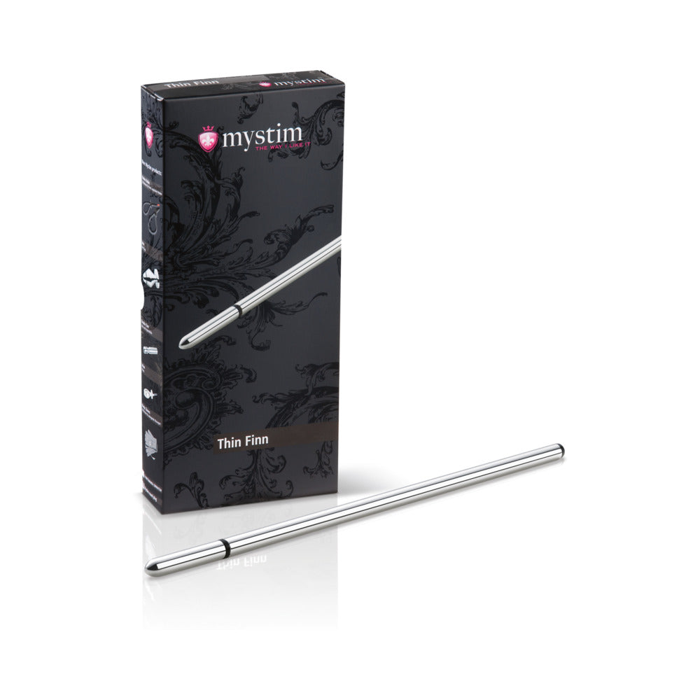 Mystim - Mystim Thin Finn Urethral Sound - Bondage & Fetish Toys - Metal