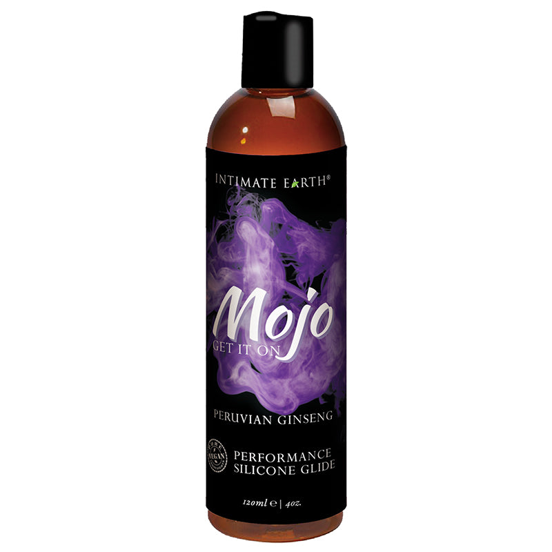 Intimate Earth - Intimate Earth Mojo Peruvian Ginseng Silicone Glide 4 oz. - Lubricants, Creams & Glides - Liquid