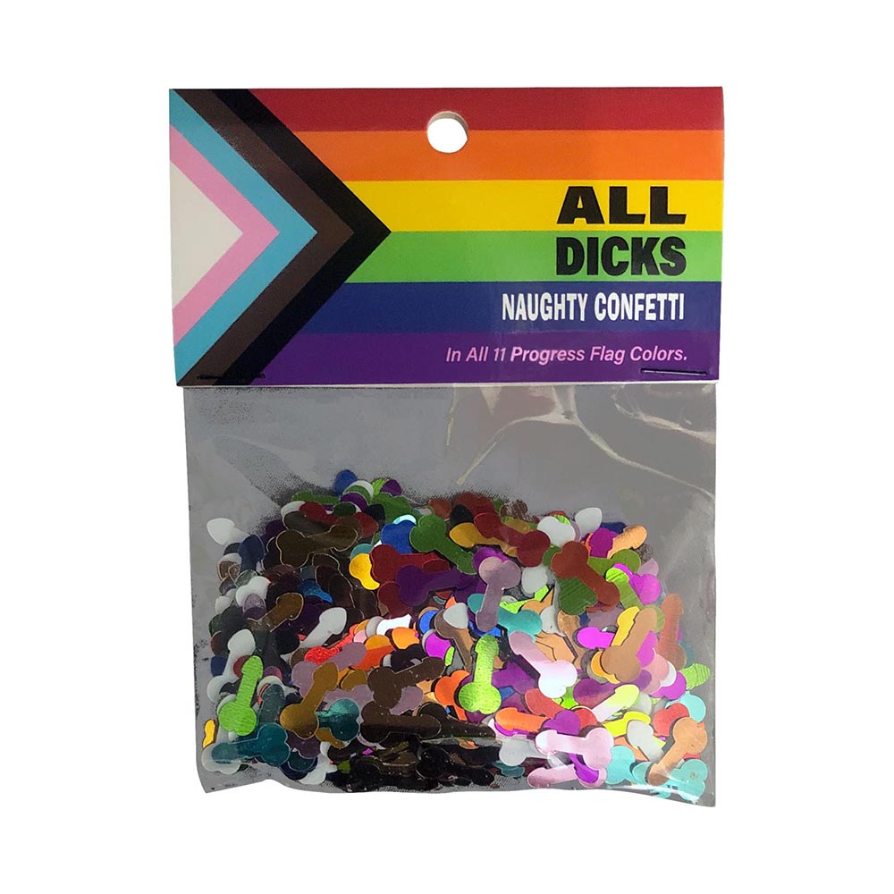 Kheper Games - All Dicks Naughty Confetti Pride - Novelties & Games