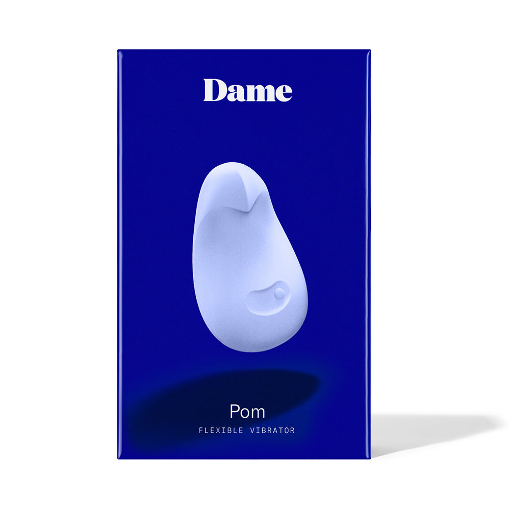 Dame - Dame Pom Flexible Vibrator Ice - Vibrators - Silicone
