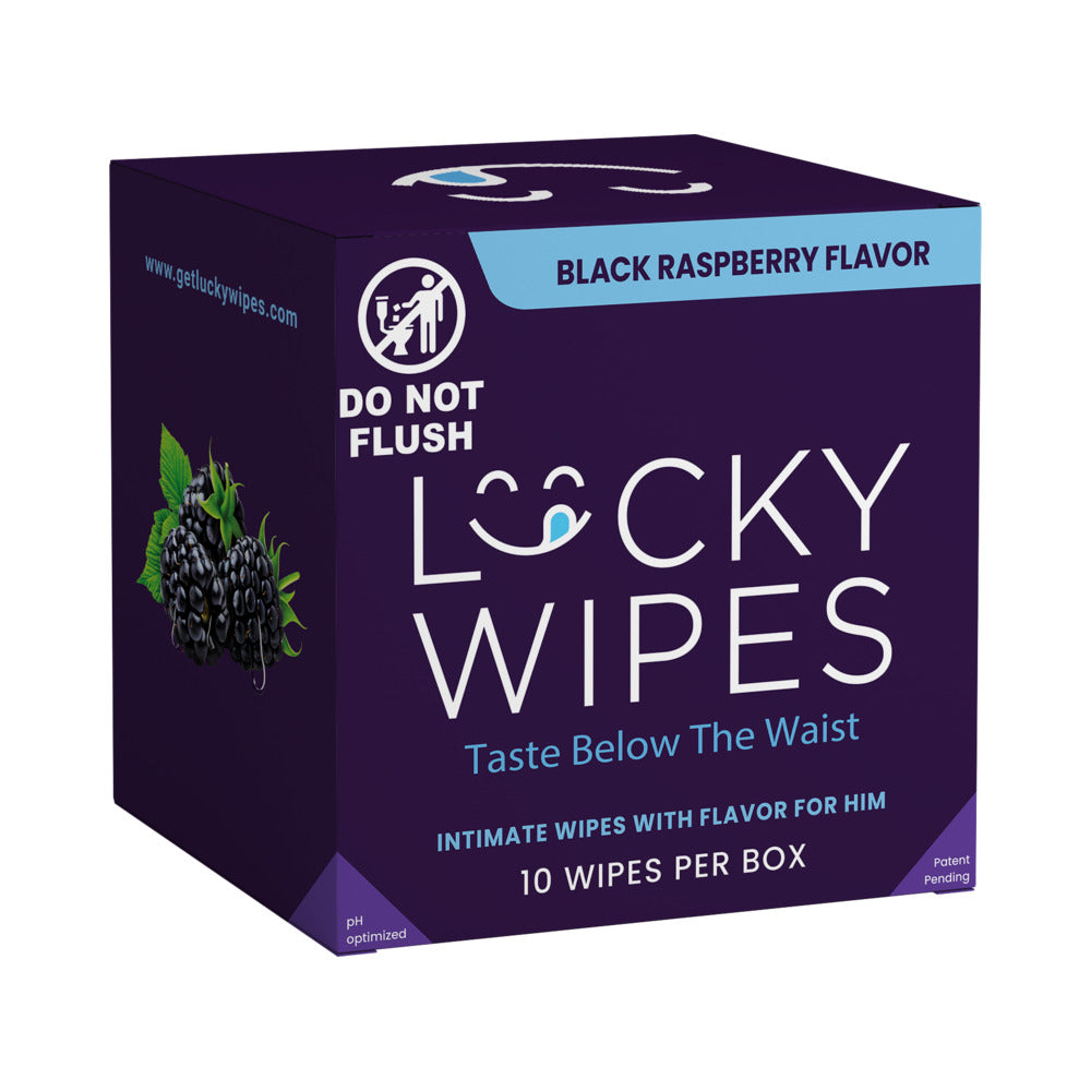 Sweetums - Sweetums Lucky Wipes Black Raspberry Flavor 10-Pack - General