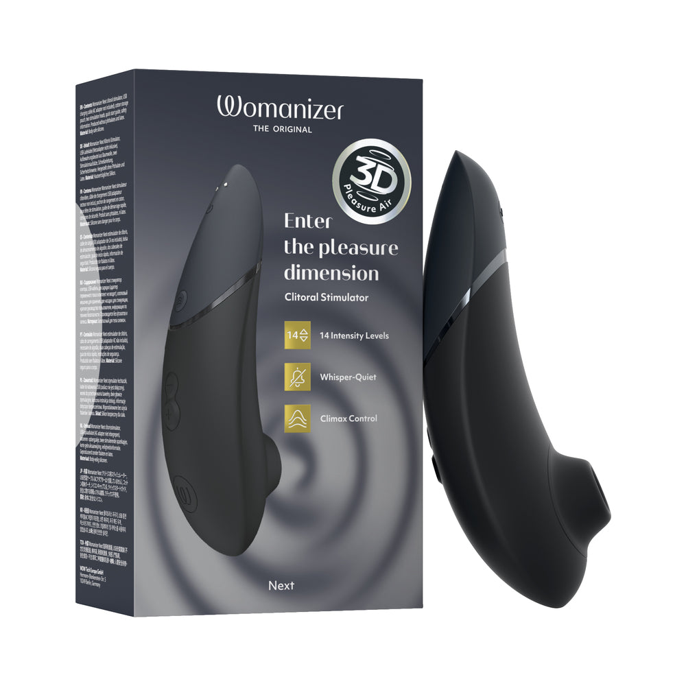 Womanizer - Womanizer Next Black - Vibrators - Silicone