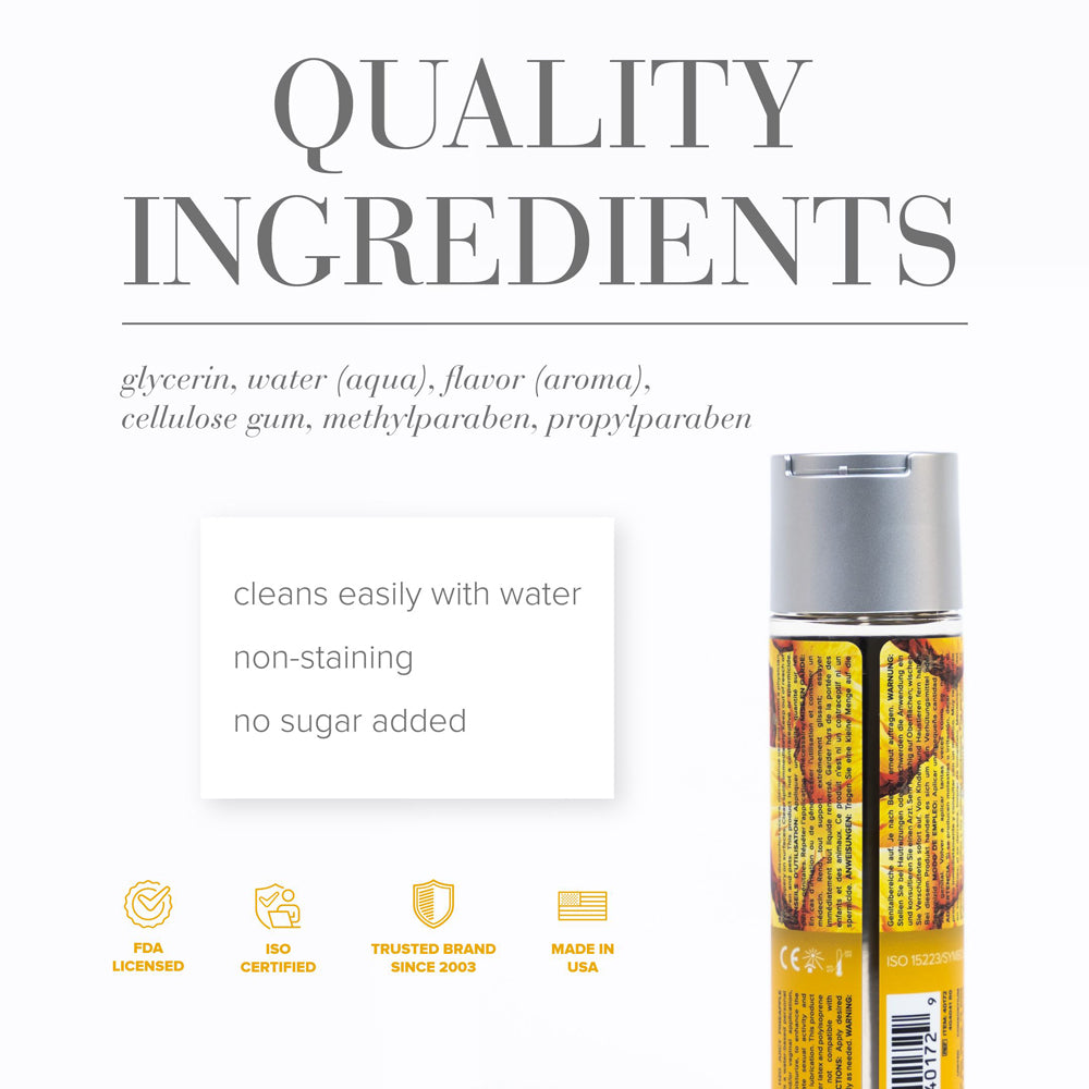 System JO - JO H2O Juicy Pineapple Flavored Water-Based Lubricant 4 oz. - Lubricants, Creams & Glides - Liquid