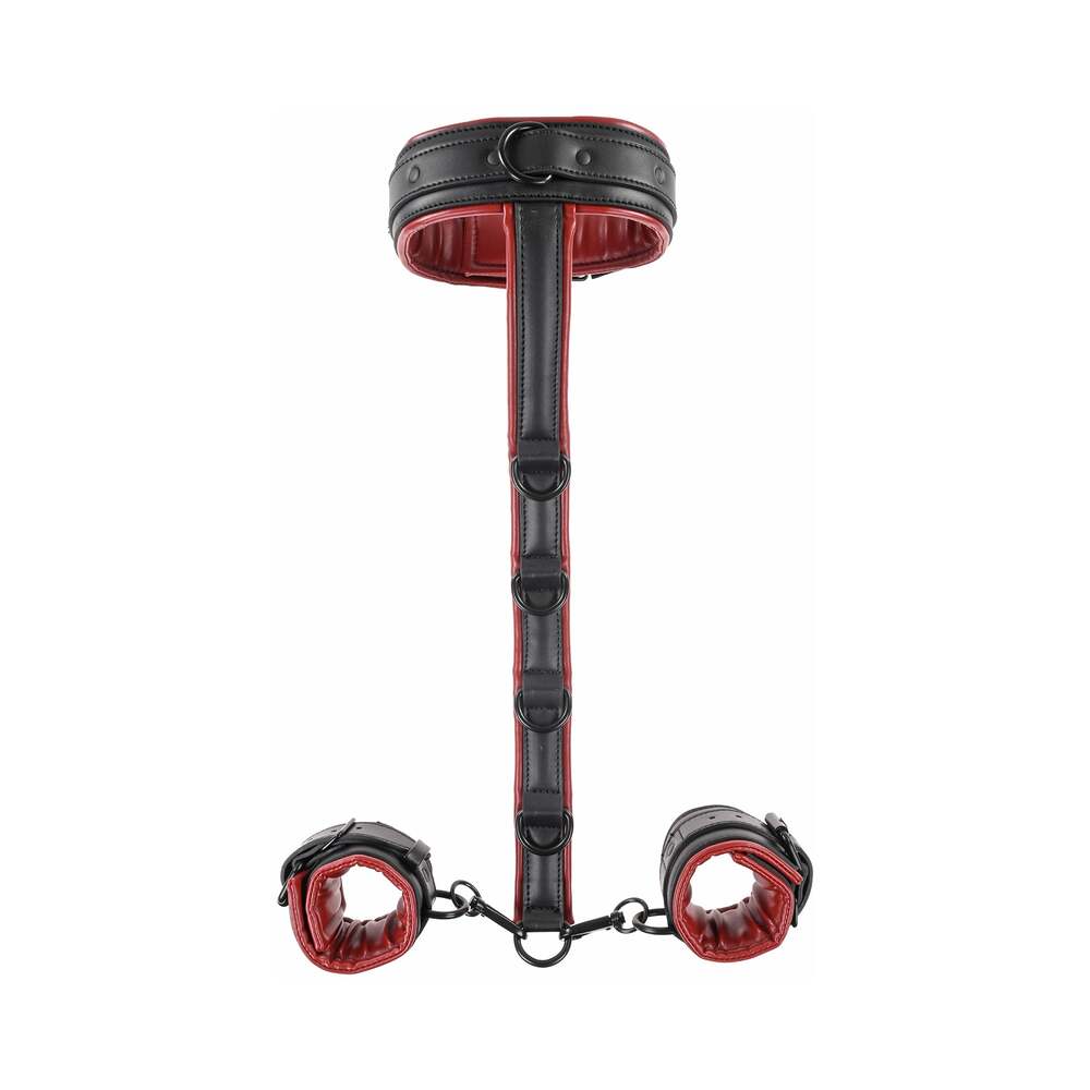 Sportsheets - Sportsheets Saffron Adjustable Neck & Wrist Restraints - Bondage & Fetish Toys - Polyurethane
