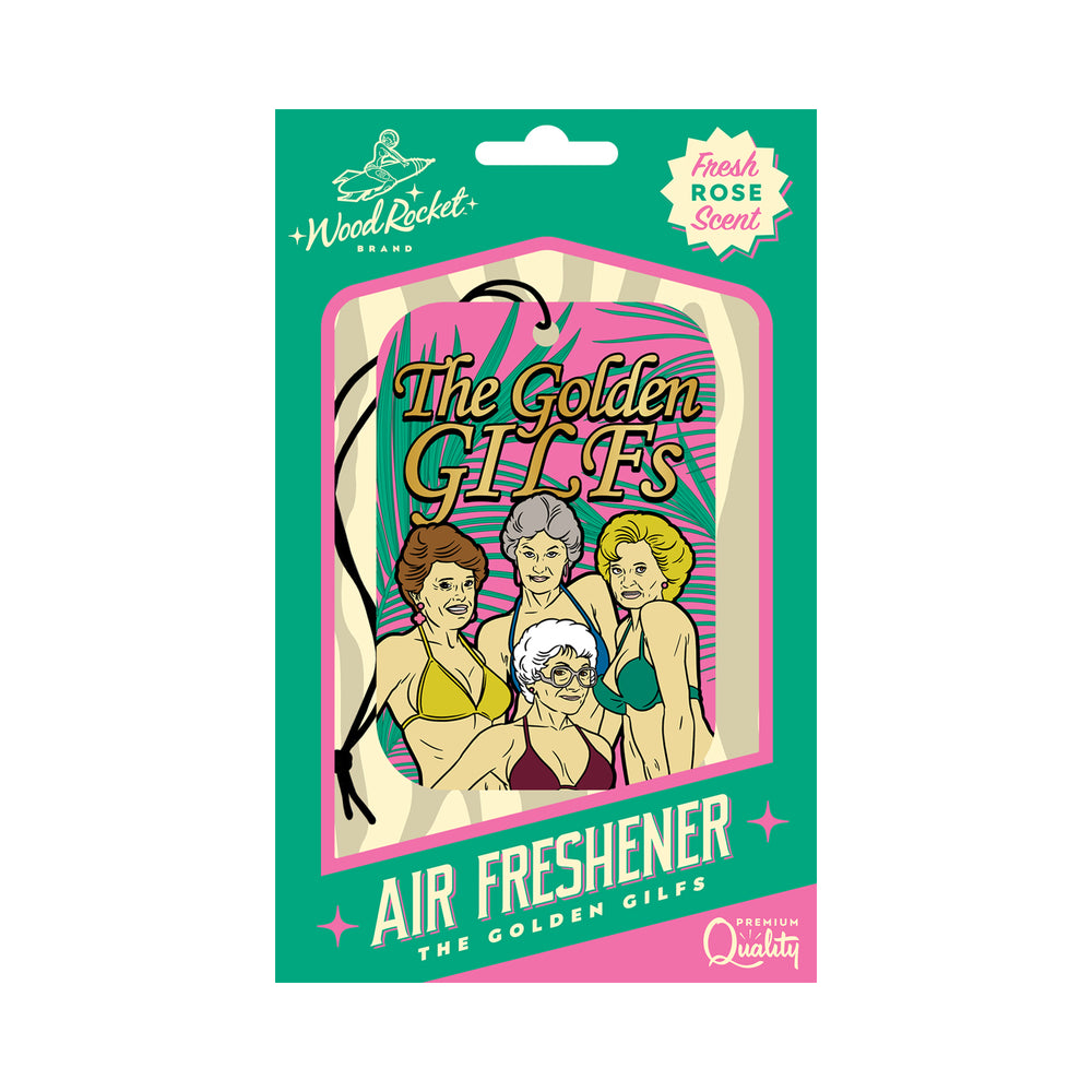 Wood Rocket - Wood Rocket Air Freshener Golden GILFS - Novelties & Games - Paper
