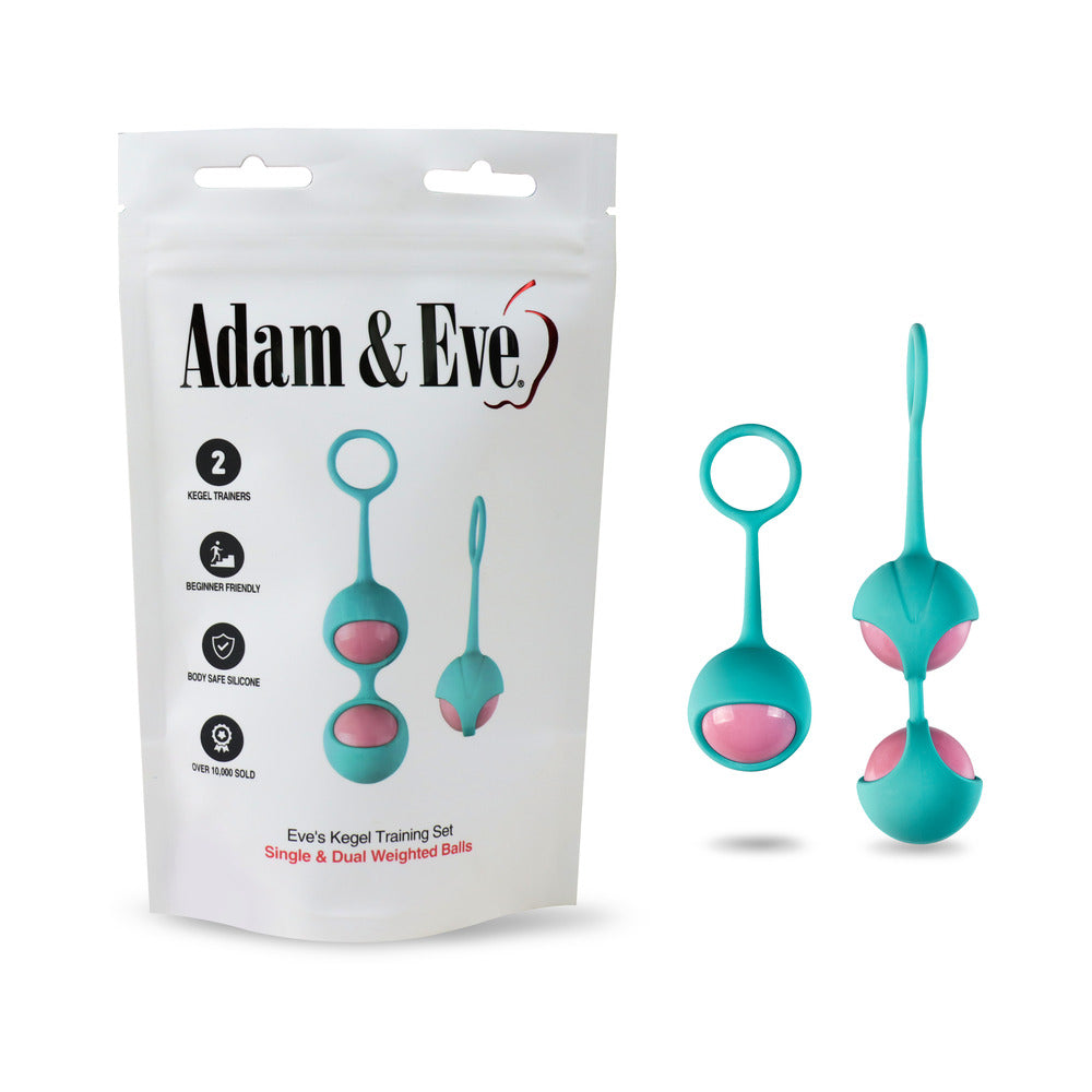 Adam & Eve - Adam & Eve Eve''s Kegel Training Set (Bag Packaging) - Sexual Wellness - Silicone