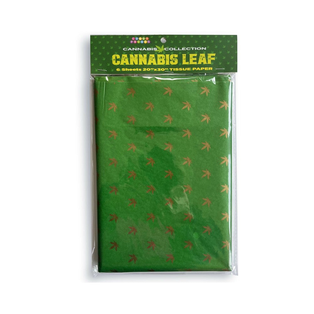 Little Genie - Cannabis Leaf Tissue Paper - Novelties & Games - Paper