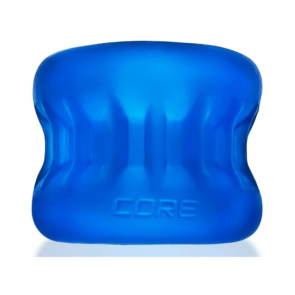 Oxballs - Oxballs Ultracore Core Ballstretcher With Axis Ring Blue Ice - Cockrings - TPE/TPR/Elastomers