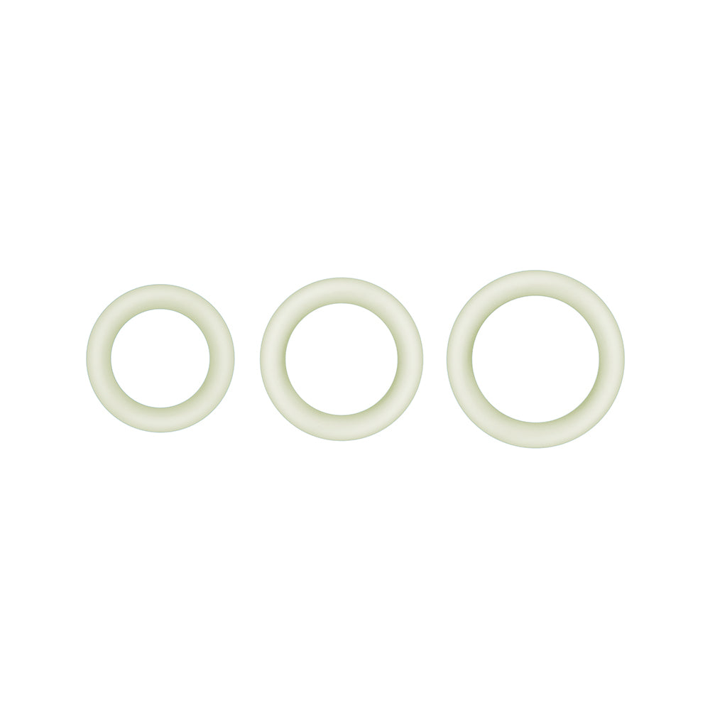 NS Novelties - Firefly Halo Cock Ring Small Clear - Cockrings - Silicone