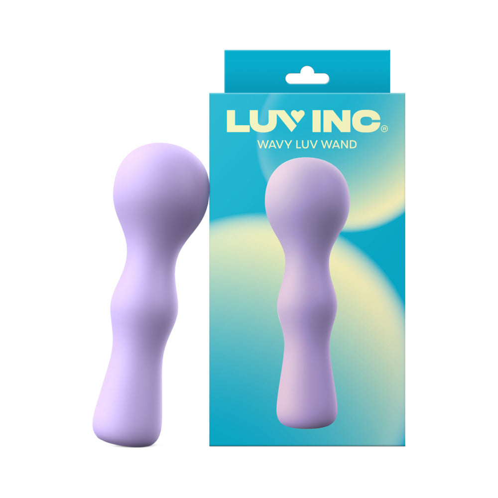 Luv Inc. - Luv Inc Ww37: Wavy Luv Wand Light Purple - Vibrators
