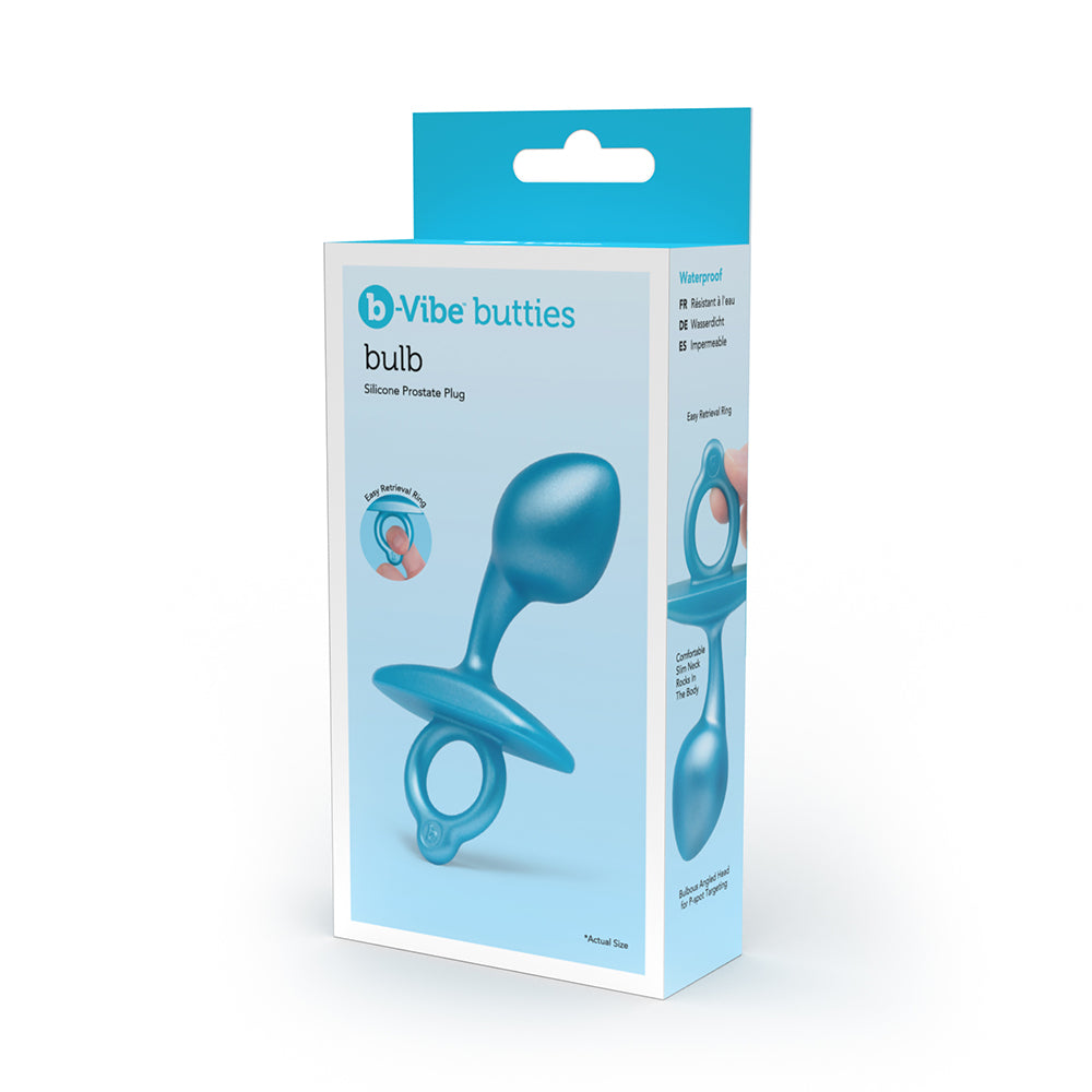 b-Vibe - b-Vibe Butties Bulb Silicone Prostate Plug - Anal Toys & Stimulators - Silicone