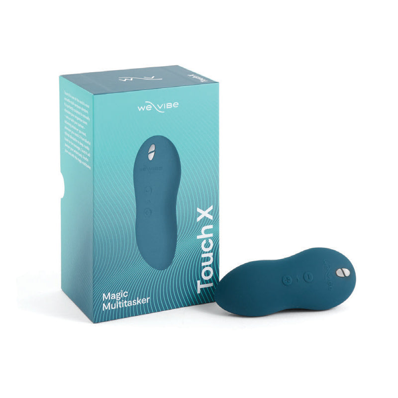 We-Vibe - We-Vibe Touch X Rechargeable Silicone Lay-On Vibrator & Massager Green Velvet - Vibrators - Silicone