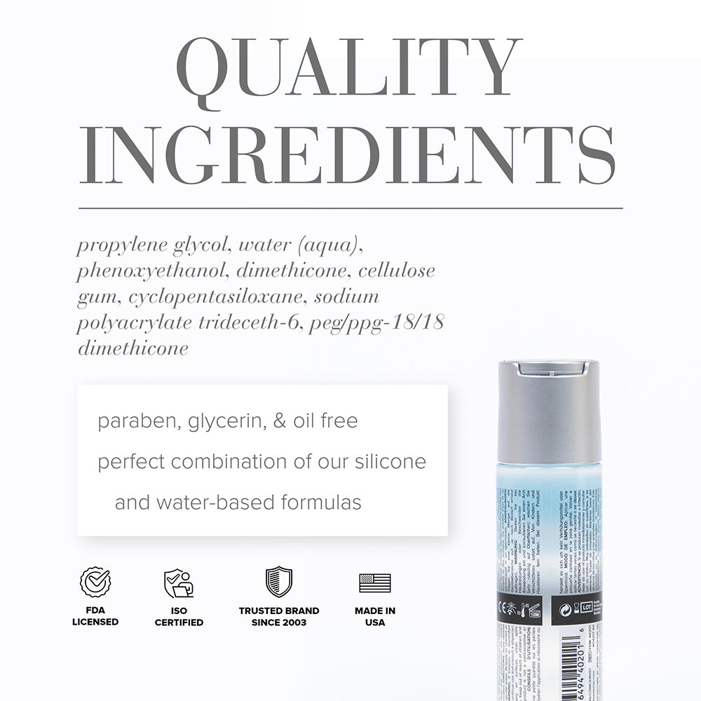 System JO - JO Classic Hybrid Lubricant 2 oz. - Lubricants, Creams & Glides - Liquid
