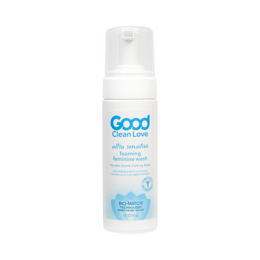 Good Clean Love - Good Clean Love Ultra Sensitive Foaming Feminine Wash 5 oz. - Sexual Wellness