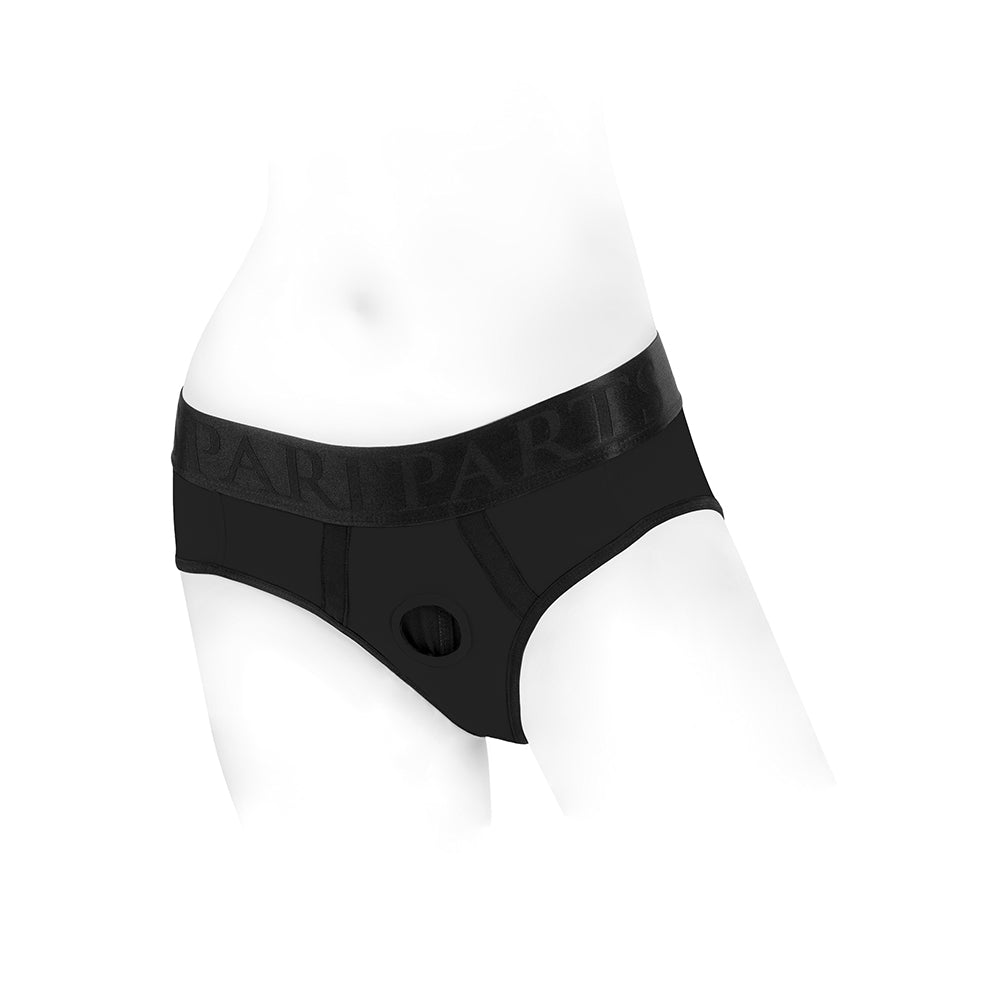 SpareParts - SpareParts Tomboi Nylon Briefs Harness Black Size L - Harnesses & Strap-Ons - Nylon