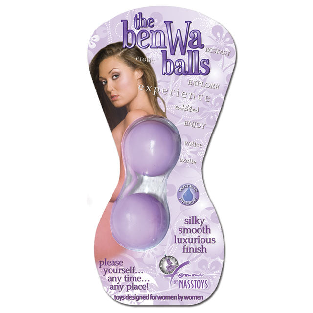 Nasstoys - Femme The Ben Wa Balls (Lavender) - Sexual Wellness - TPE/TPR/Elastomers