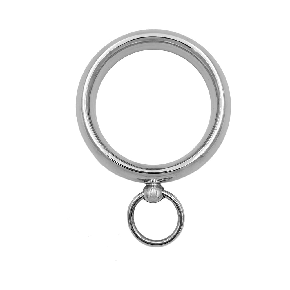 Rouge Garments - Rouge Stainless Steel Command Me Cock Ring 50mm - Cockrings - Metal