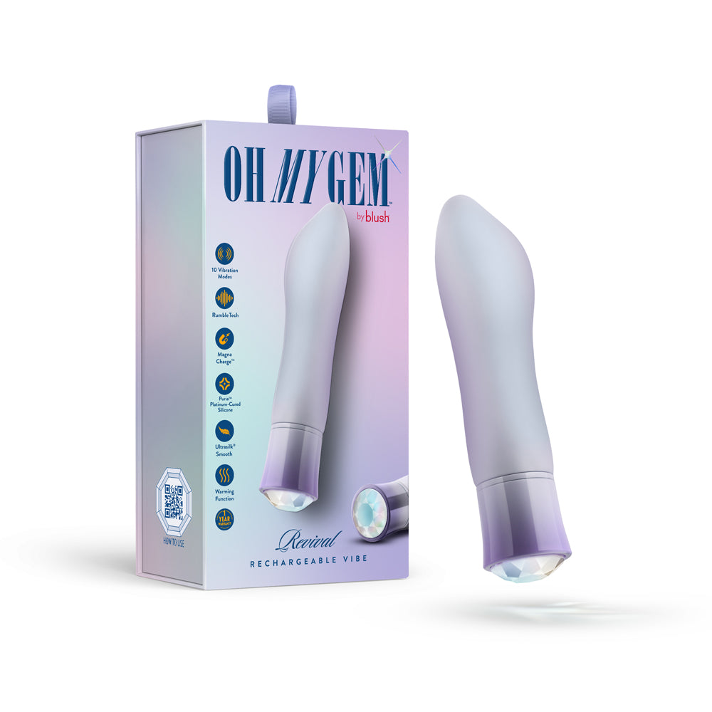 Blush - Oh My Gem Revival Opal - Vibrators - Silicone