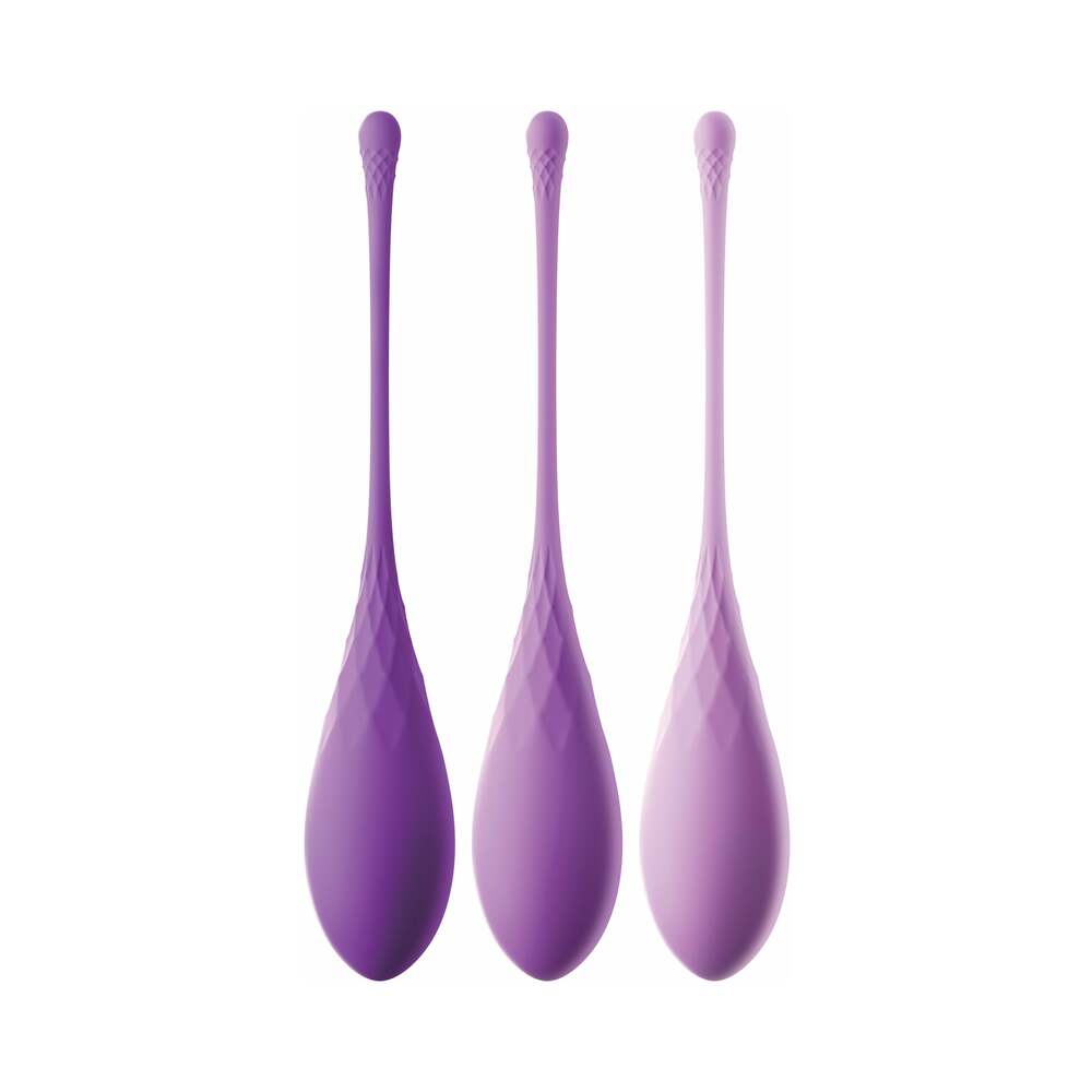 Pipedream - Fantasy For Her 3-Piece Silicone Kegel Train-Her Set - Sexual Wellness - Silicone