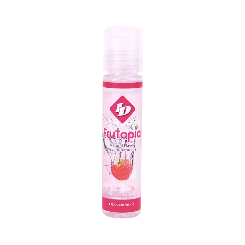 ID Lubricants - ID Frutopia Raspberry Flavored Lubricant 1 fl oz Pocket Bottle - Lubricants, Creams & Glides - Liquid