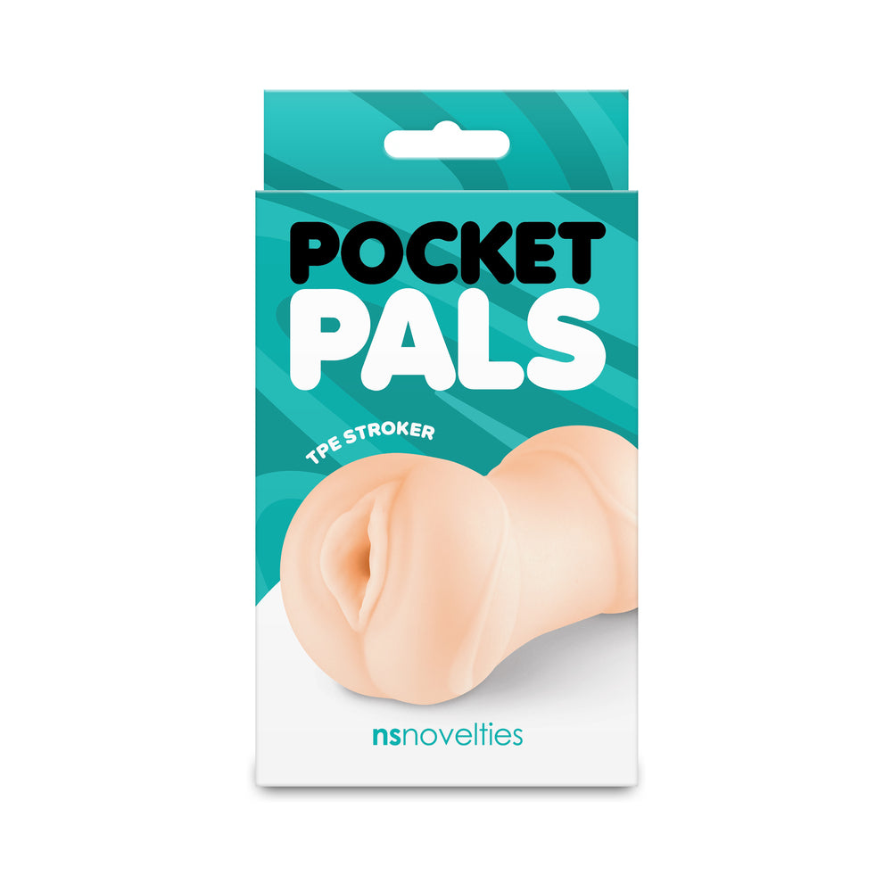 NS Novelties - Pocket Pals Vagina Stroker Beige - Masturbation Aids for Males