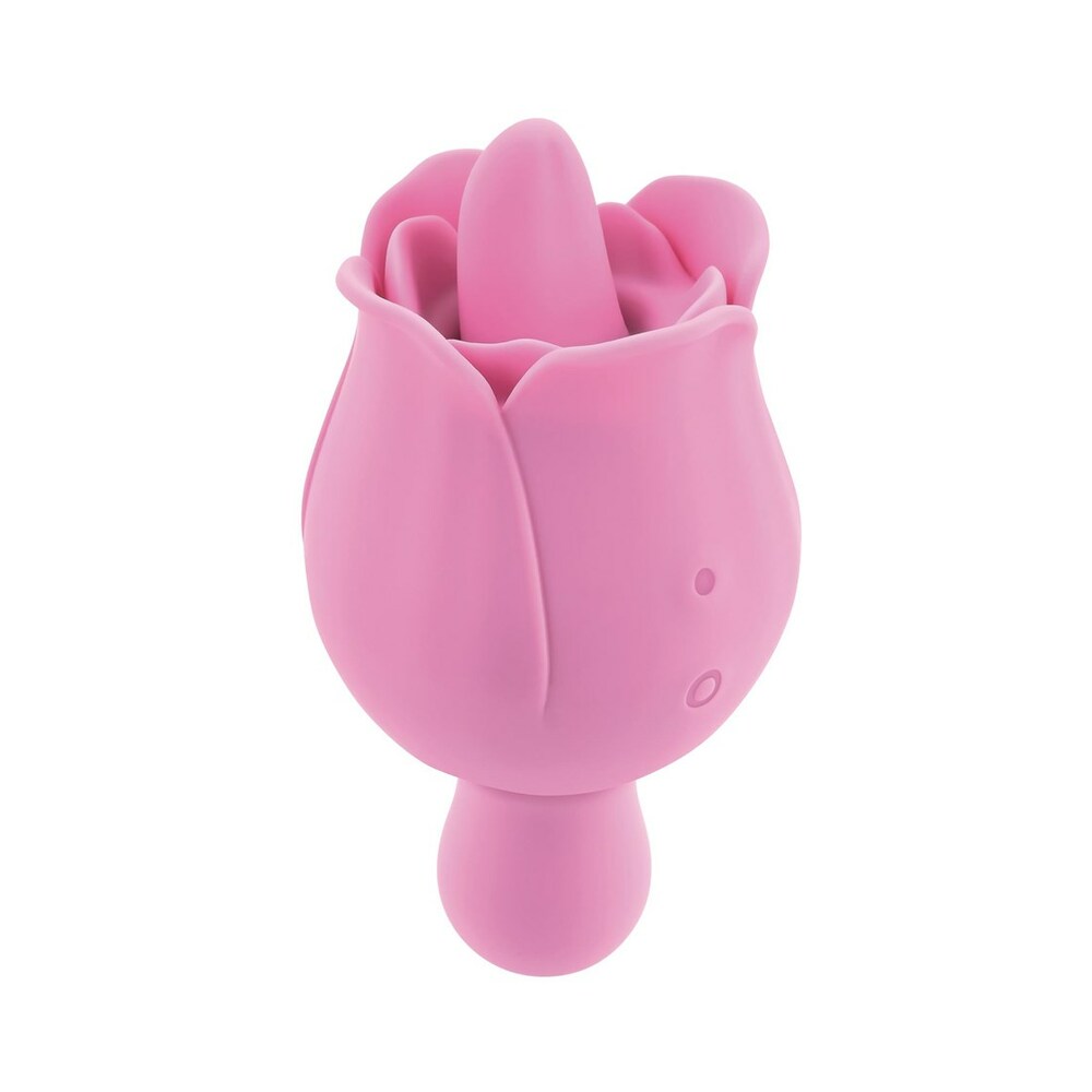 Adam & Eve - Adam & Eve Eve''s Ravishing Clit Flicking Rose - Vibrators - Silicone
