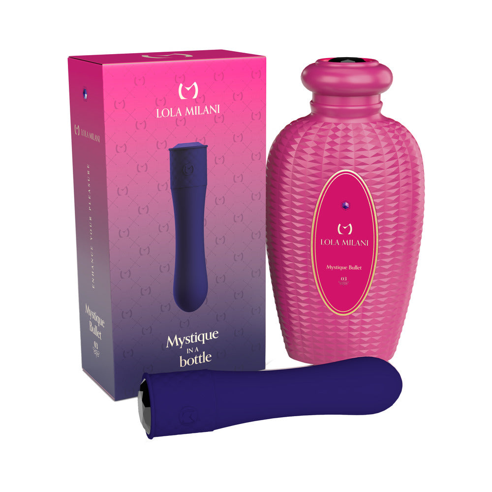 Lola Milani - Lola Milani Mystique Bullet Dark Purple - Vibrators - Silicone