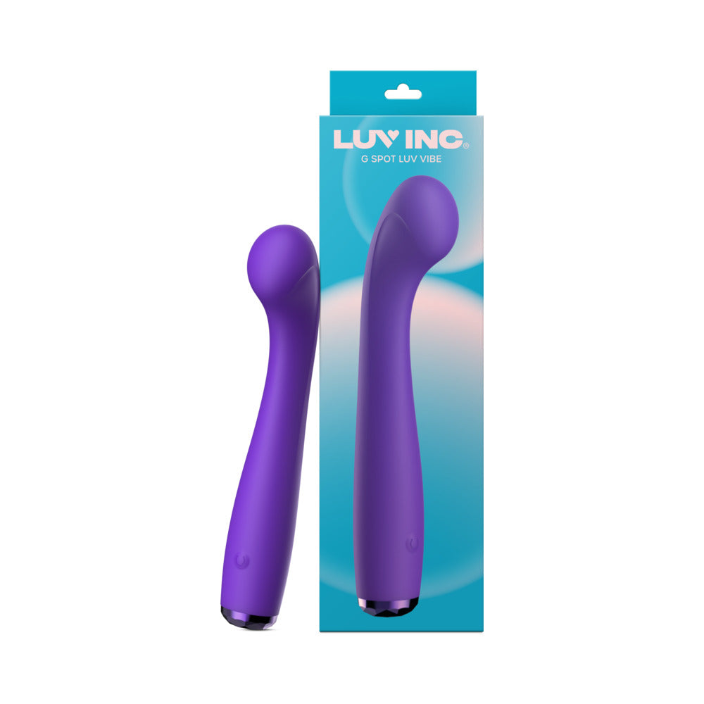 Luv Inc. - Luv Inc Gs17: G-Spot Luv Vibe Dark Purple - Vibrators - Silicone