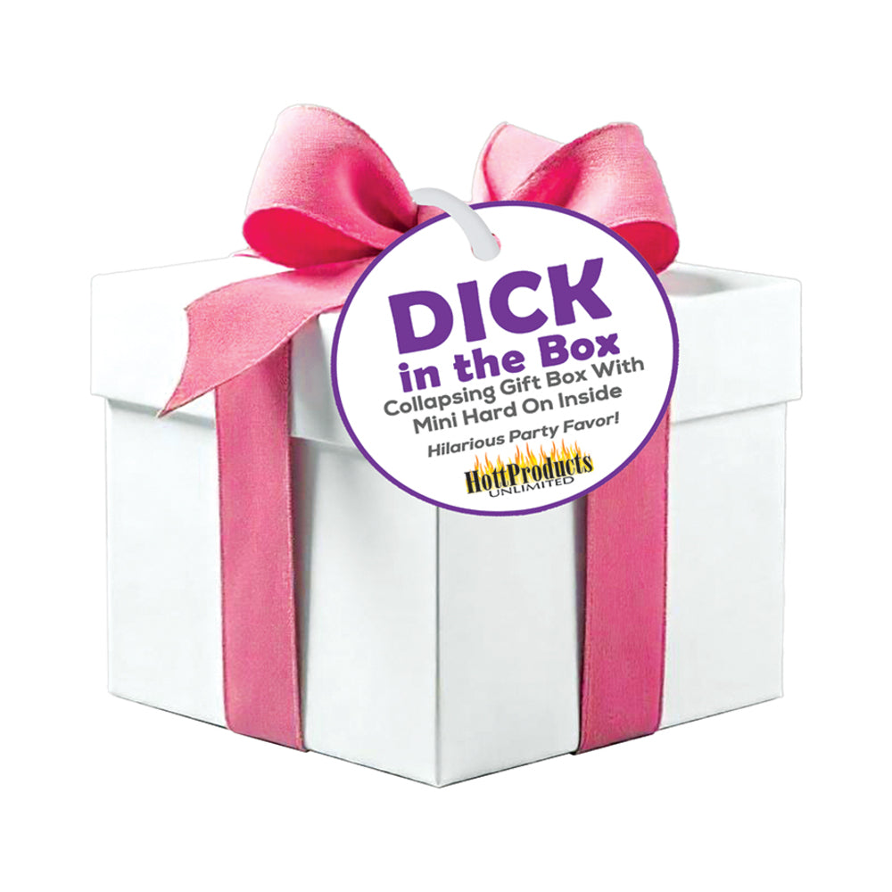 Hott Products - Dick in the Box Collapsing Gift Box with Mini Dick Inside - Novelties & Games